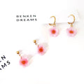 Handmade Cherry Blossom Earrings