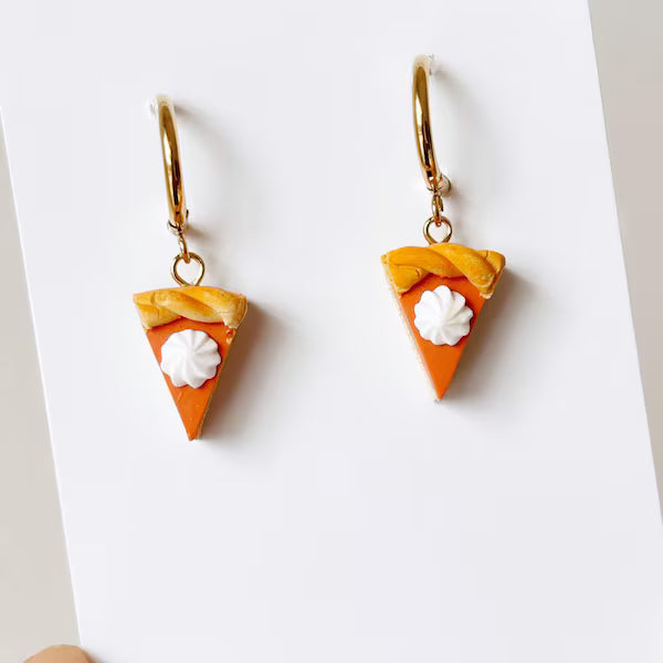 Pumpkin Cake Earrings