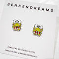 Frog Earrings