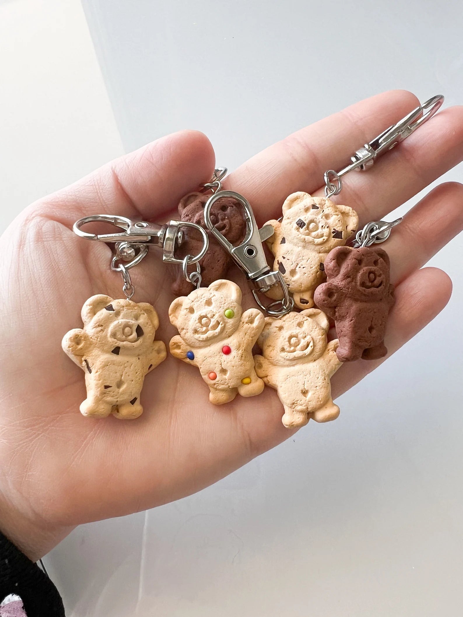 Tiny Teddy Keychain