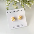 Mini Butter Toast Earrings