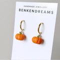 Pumpkin earrings