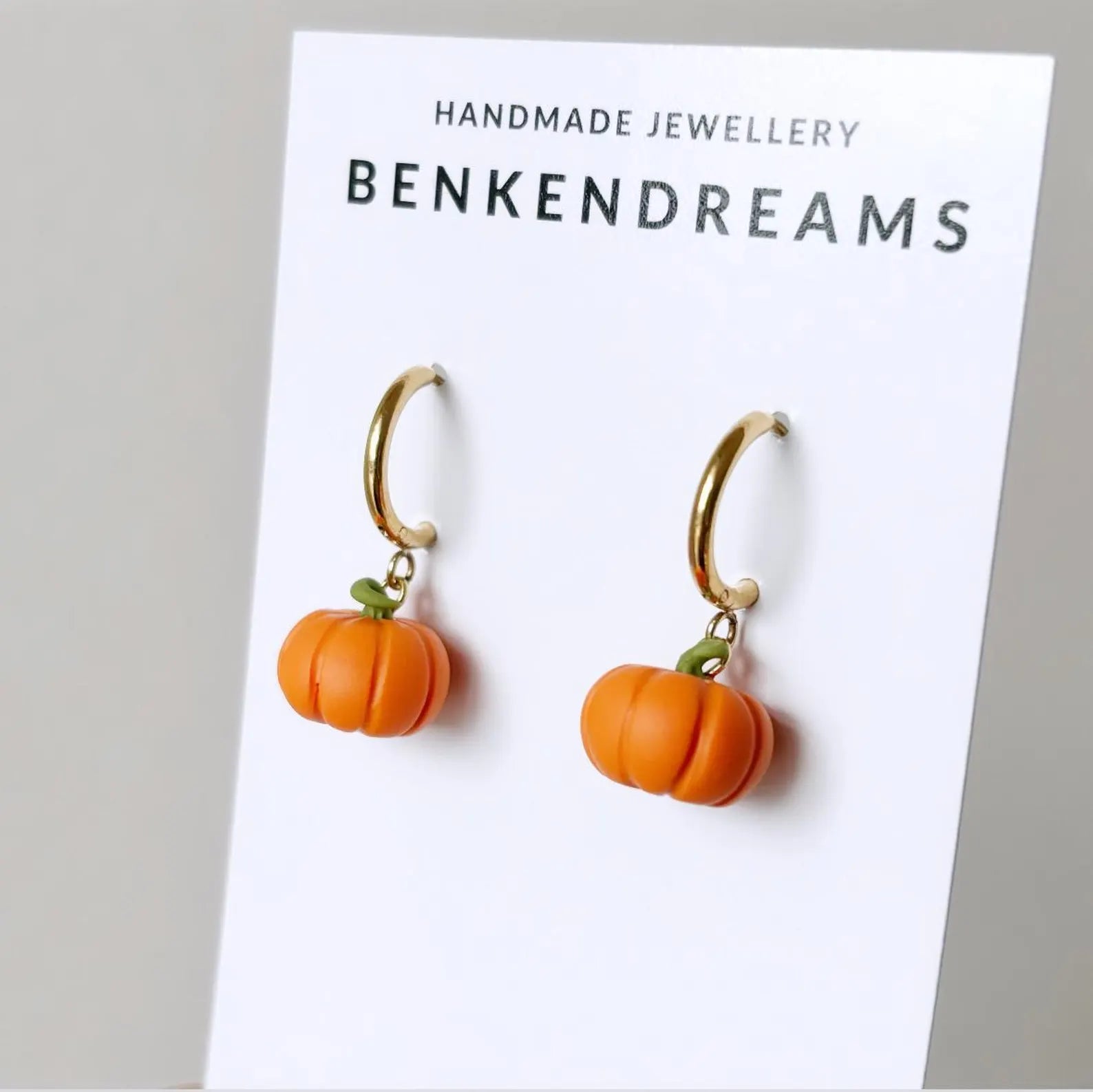 Pumpkin earrings