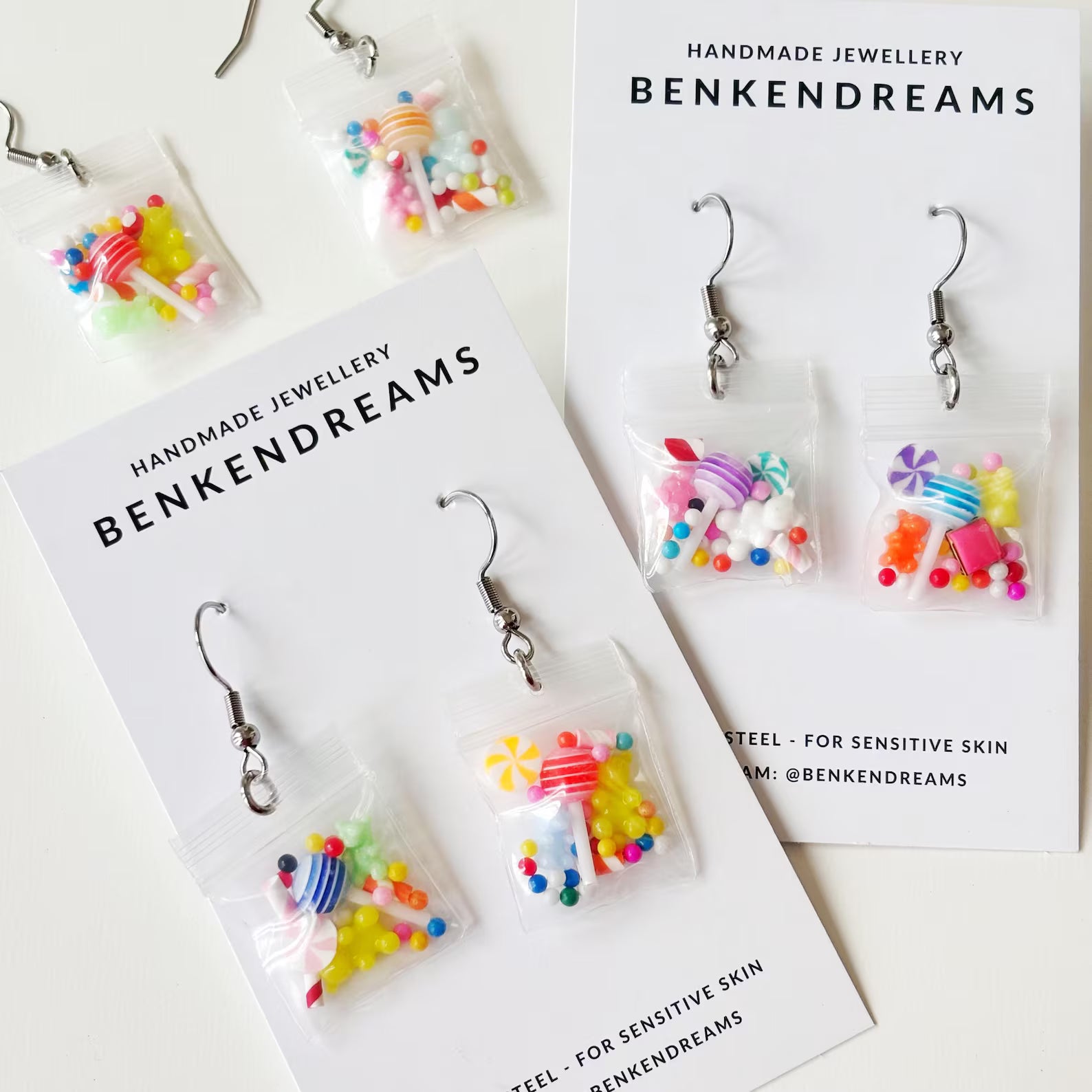 Lolly Bag Earrings