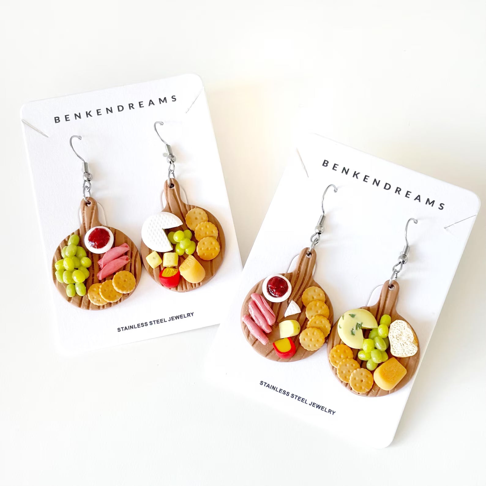Mini Charcuterie Board Earrings