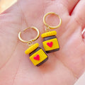 Mini Savoury Spread Jar Earrings