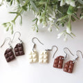Mini Chocolate Earrings
